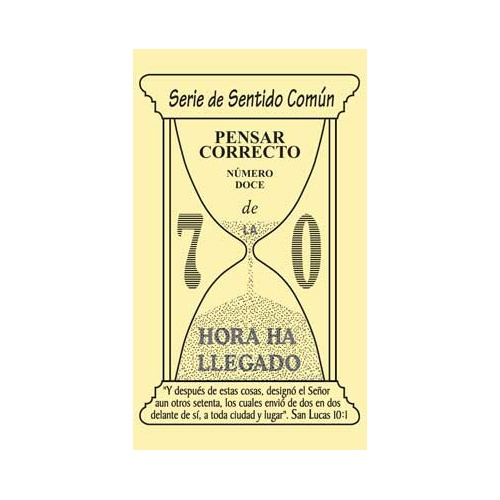 #12 Pensar Correcto - Right Thinking - Bilingue - Papel