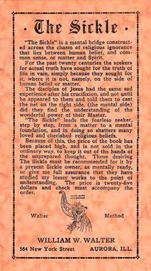 The Sickle and Other Books Pamphlet 1931 The Sickle and Other Books Pamphlet 1931